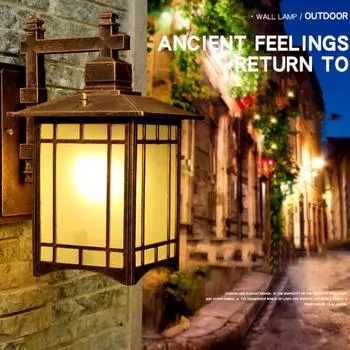 LED Wall Lights Outdoor Lighting Modern Home Decor Light Fixtures for Balcony Porch Lamp Waterproof Wall Sconces Home Decor No light source