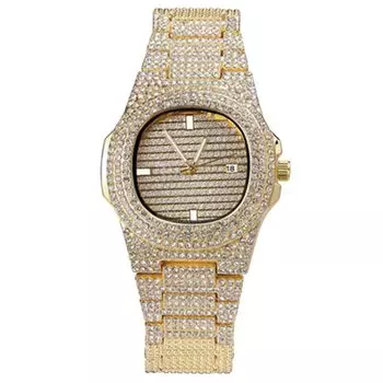 LEDMOMO Relojes De Hombre Часы женские модные часы женские часы золотые хип-хоп мужские золотистый