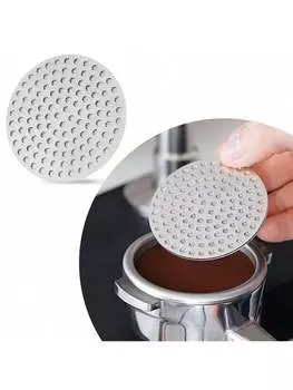 Leeseph Espresso двухслойный фильтр для кофе, 51/53/58 мм многоразовый фильтр для кофе, корзина для портафильтра, аксессуары для эспрессо