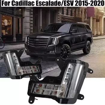 Left And Right Side FOG LIGHT - New 84575580 For 2015-2020 Cadillac Escalade/ESV