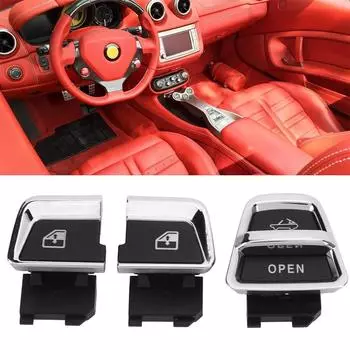 Left Right Roof Control Power Window Button+Bracket For Ferrari California 09-14