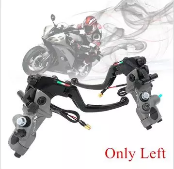 Left Side CNC 19 RCS Motorcycle Brake Master Cylinder Cable clutch Radial Brake Pump 22mm Universal For Honda Yamaha Kawasaki Suzuki