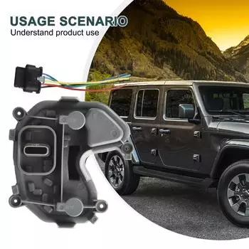 Кронштейн заднего фонаря с левой стороны и вилка с проводом для Jeep Renegade 2015-2017 68270892AA Замена автомобильных аксессуаров CHINA