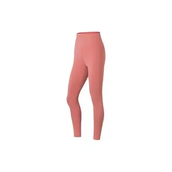 Леггинсы для йоги серии Li Ning Fitness, однотонные, женские, розово-розовые AULS056-6 S