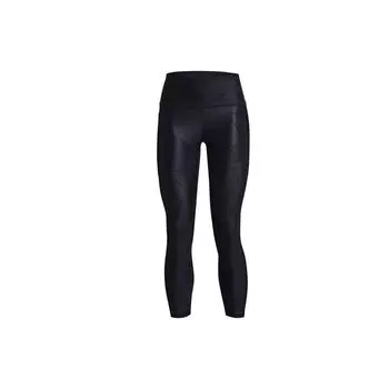 Леггинсы-капри женские Under Armour HeatGear Twitch Training, черные 1367027-590 M