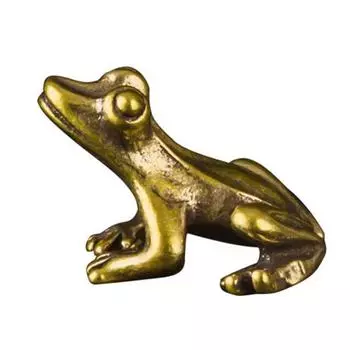 Легкая декоративная текстурированная статуэтка лягушки Novel Small Frog