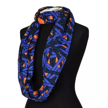 Легкая ткань с принтом Infinity Face and Neck Gaiter 60800, унисекс TU лиловый