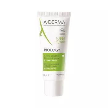 Легкий увлажняющий крем A-Derma Biology 40 мл