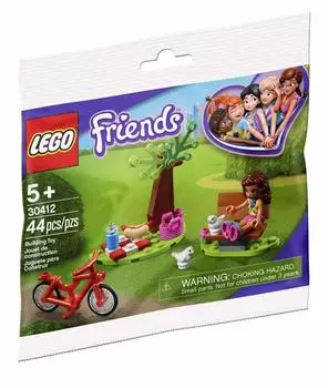 LEGO 30412 Парк для пикника «Друзья» Полиэтиленовый пакет (44 шт.)