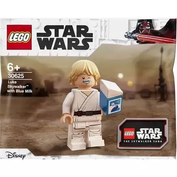 Lego 30625 Люк Скайуокер с синим молочным полиэтиленовым пакетом