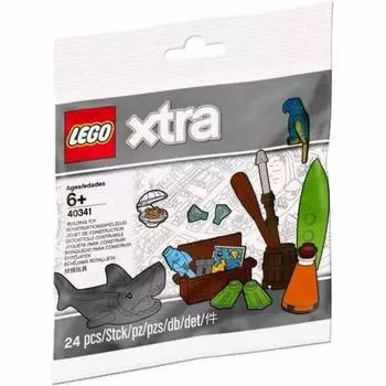 lego 40341 xtra sea набор аксессуаров дополнительный