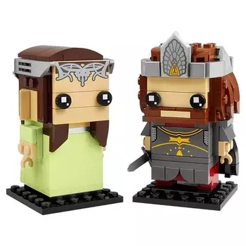 Lego 40632 Brickheadz Арагорн и Арвен Властелин колец