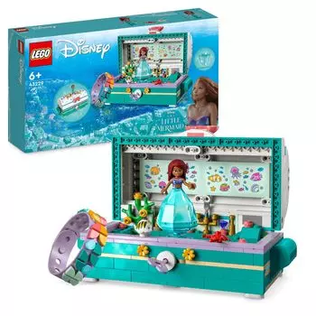 LEGO 43229 Treasure Chest Ariel s - New.