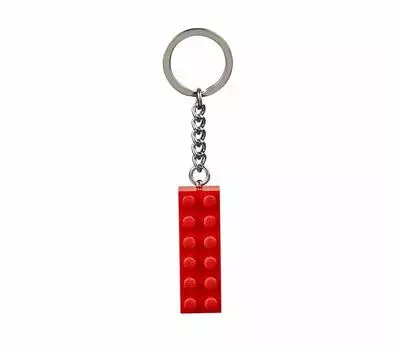 LEGO 853960 2X 6 Keyring Red