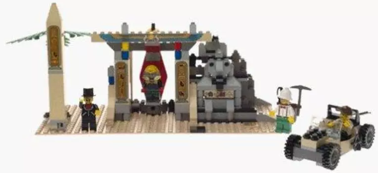 LEGO Adventurers 5958 Tomb Block Toy Mummy s ()