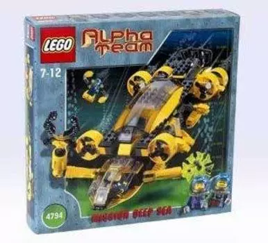 LEGO Alpha Mission Deep Sea 4794 AT Command Patrol Team