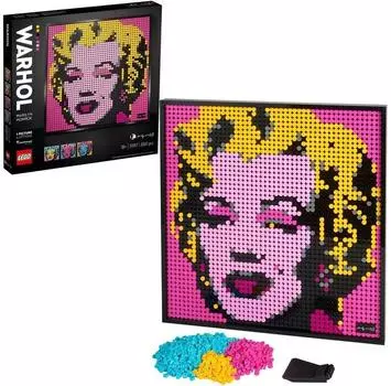 LEGO Art 31197 Мэрилин Монро от Энди Уорхола
