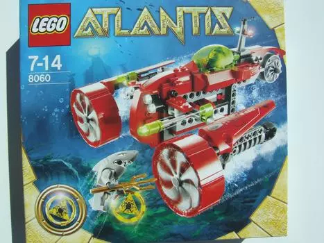 LEGO Atlantis Тайфун Турбо 8060