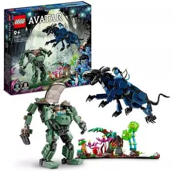 LEGO Avatar 75571 Нейтири и Танатор против Кварича в костюме PZM
