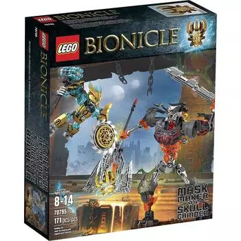 LEGO Bionicle Mask Maker против Skull Grinder 70795 LEGO Bionicle Mask Maker Skull Grinder и [Предмет]