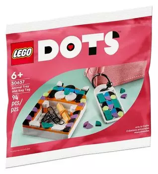 LEGO Бирка для лотка и сумки для животных DOTS 30637 Полиэтиленовый пакет