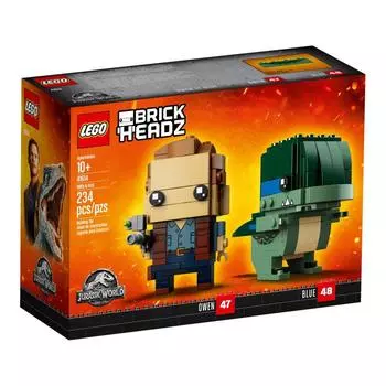 LEGO Brick Headz 41614 Owen Blue & (234 Pieces)