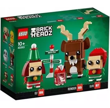 LEGO BrickHeadz 40353 Олень-эльф и девочка-эльф