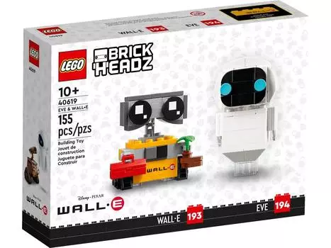 LEGO Brickheadz 40619 ЕВА И ВАЛЛ-И