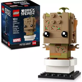 LEGO Brickheadz Marvel 40671 Грут в горшке