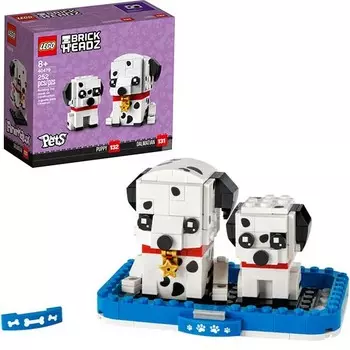 LEGO BrickHeadz Pets 40479 Набор «Собака и щенок далматина»