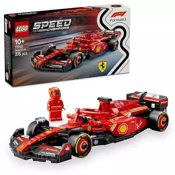 Lego чемпион скорости Ferrari SF-24 F1(р) гоночный автомобиль игрушки игрушка подарок на день рождения блок мальчик девочка ребенок 10 лет 11 лет 12 лет Элементарный