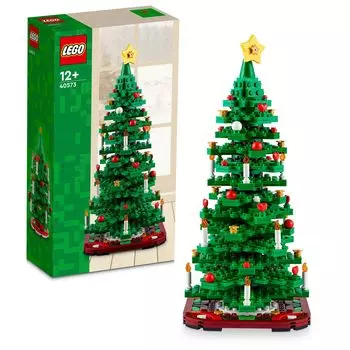LEGO Christmas Christmas Tree Tabletop Mini Stylish Decoration Present Toy Christmas Present Block Boys Girls Children Elementary School Students 12