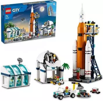 LEGO City 60351 Запуск ракеты с космодрома