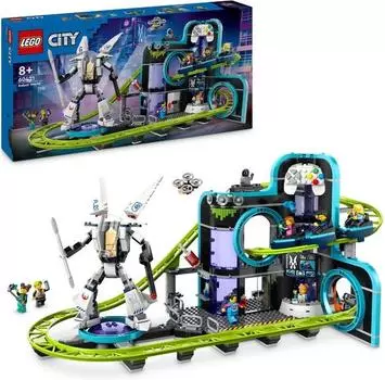 LEGO City 60421 Парк мира роботов с американскими горками