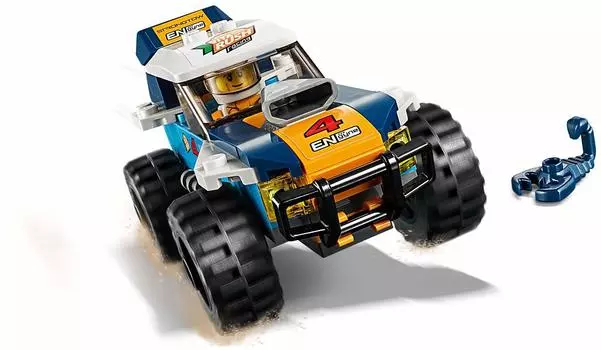 LEGO City Desert Rally Car 60218 Block Toy Boys Car