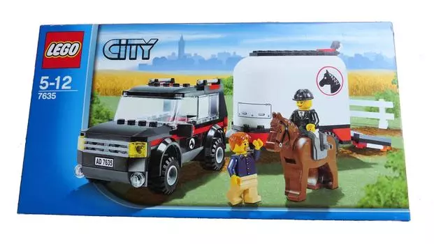 LEGO City LEGO Town 4WD 7635 с прицепом для лошадей