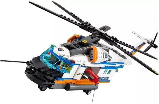 LEGO City Maritime Rescue Helicopter 60166
