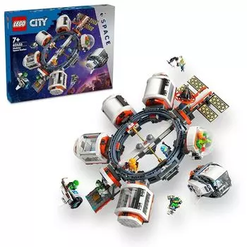 Lego city модульная космическая станция игрушки игрушка подарок на день рождения блок Рождество мальчик девочка ребенок 7 лет 8 лет 9 лет ученик начальной школы