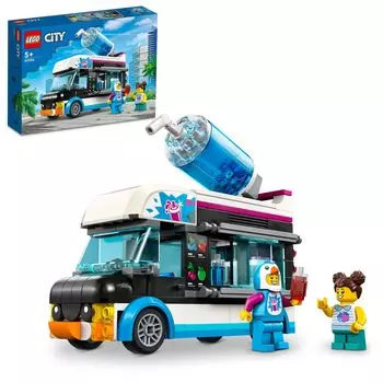 LEGO City Penguin Frozen Drink Car Toy Подарок на день рождения Блок Образовательный Рождество Мальчики Девочки Дети 5 лет 6 лет 7 лет 8 лет