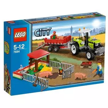 LEGO City Pig Farm and Tractor 7684