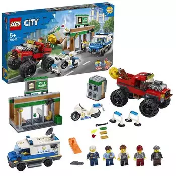 LEGO City Police Ограбление грузовика-монстра 60245