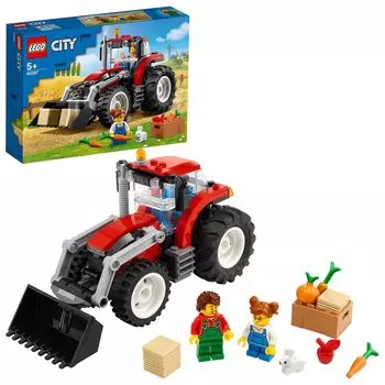 LEGO City Tractor Toy Gift Birthday Block Educational Christmas Boys Girls Kids 5 Years Old 6 Years Old 7 Years Old 8 Years City Building