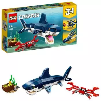 LEGO Creator Expert Deep Sea Creatures Игрушка Подарок на день рождения Блок Рождество Мальчики Девочки Дети 7 лет 8 лет 9 лет Начальная школа