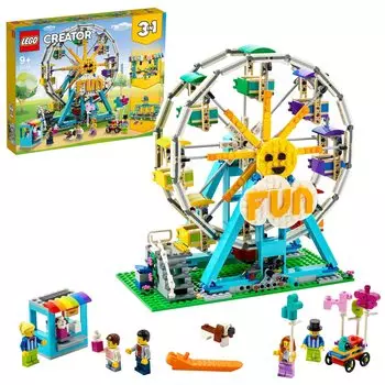 LEGO Creator Ferris Wheel 31119 Toy Block Present Американские горки для мальчиков и девочек от 9 лет и старше