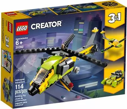 LEGO Creator Helicopter Adventure 31092 развивающая игрушка-конструктор для девочек и мальчиков