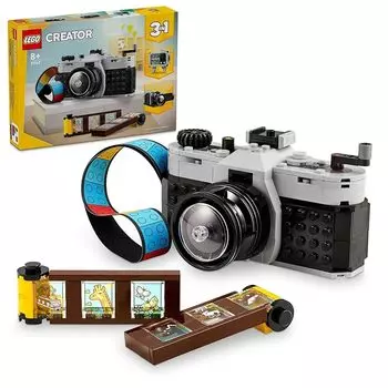 Lego creator камера игрушки игрушка подарок на день рождения блок мальчик девочка ребенок 8 лет 9 лет 10 лет ученик начальной школы интерьер модный