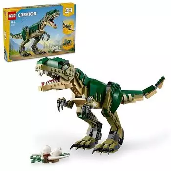 Lego creator T-Rex игрушки игрушка подарок на день рождения блок мальчик девочка ребенок 9 лет 10 лет 11 лет Ученик начальной школы динозавр 31151