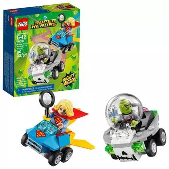 LEGO DC Super Heroes Могучая Супергёрл Брейниак 76094 Строительный набор Микро: против. (80 шт.)