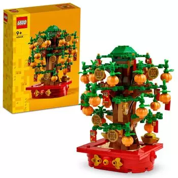 LEGO Денежное дерево Игрушка Подарок на день рождения Блок Мальчики Девочки Дети 9 лет 10 лет 11 лет Начальная школа Интерьер Стильное комнатное растение