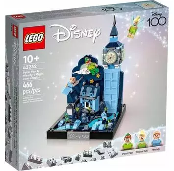 LEGO Disney 43232 Полет Питера Пэна и Венди над Лондоном